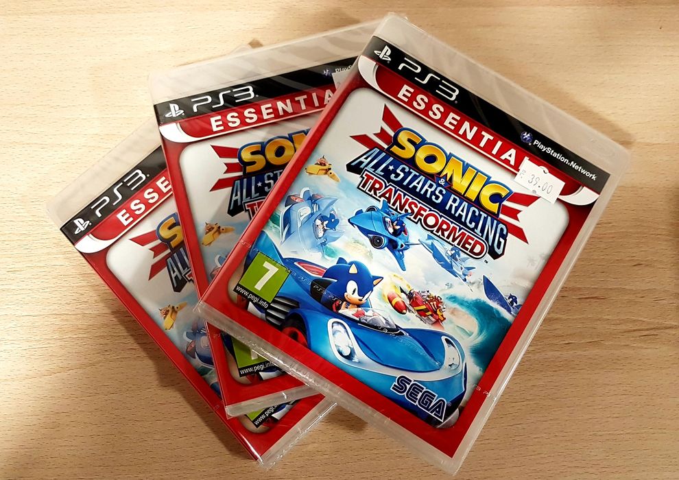 Чисто нова Игра Sonic All Star Racing Transformed за PS3