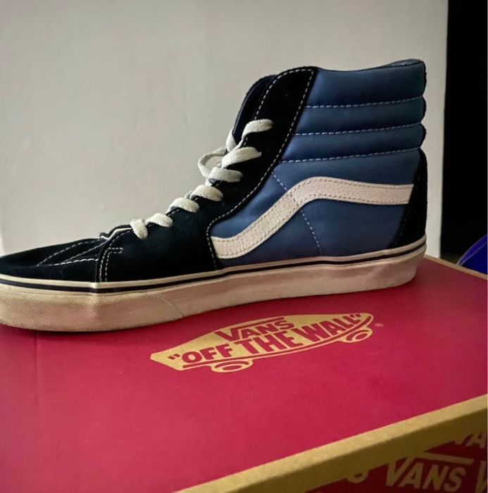 Teniși Wans Sk8-Hi Bleumarin/negru
