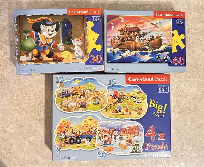 Пазлы детские Castorland