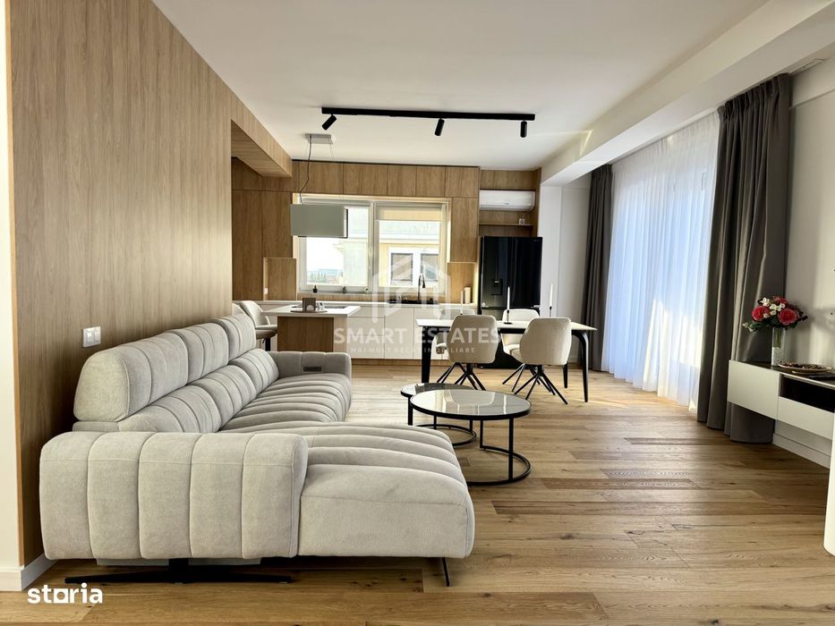 Penthouse - Duplex 4 camere de inchiriat II 217 mp II 2 locuri parcare