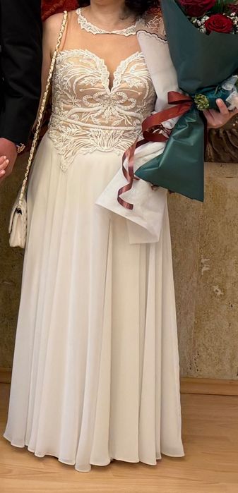 Бутикова сватбена рокля – носена еднократно