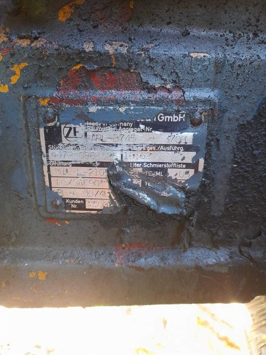 Axa punte ZF APL-B 755 , APL-B 745 , APL-B 765