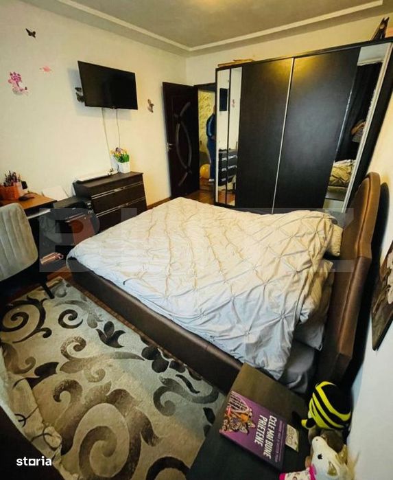 Apartament 3 camere, super finisat, etaj 4, aer conditionat – Zona