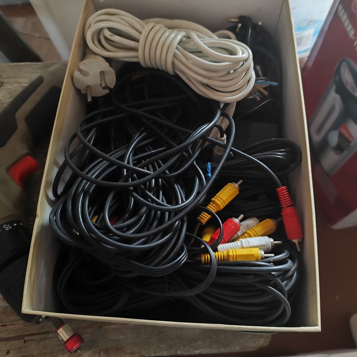 Кабель Скарт тюльпан