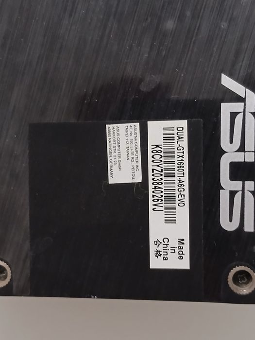 Видеокарта gtx 1660ti
