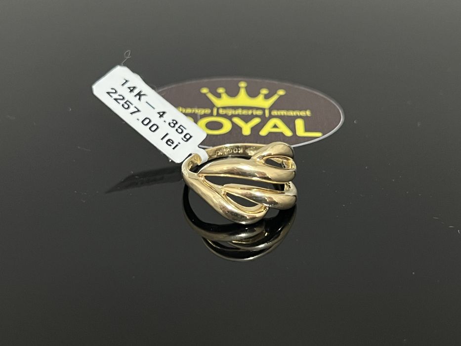 Bijuteria Royal CB : Inel dama aur 14K 585   4,35 grame