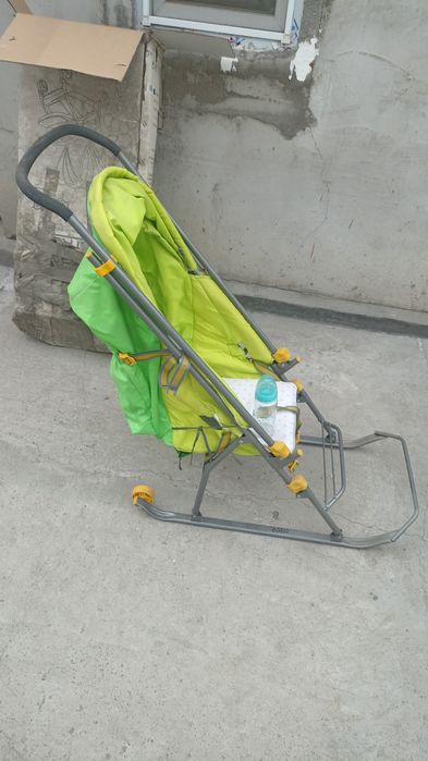 Санки коляска !!