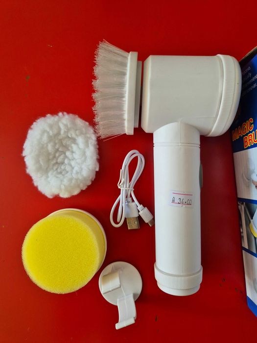 Намалена от 34лв-Четка за почистване MAGIC BRUSH 5 в 1 , НОВА