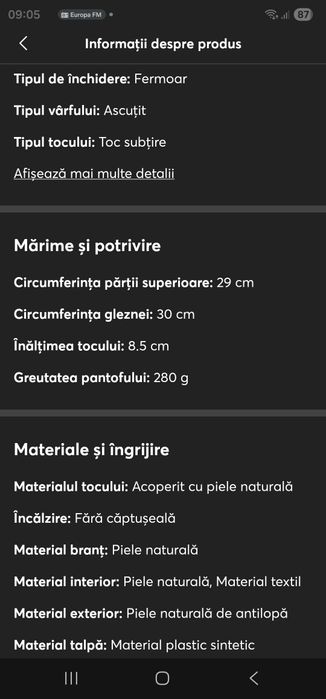 Botine piele gino rossi noi