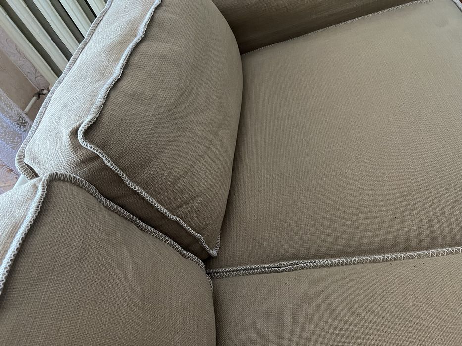 Диван ИКЕА натуральная мешковина