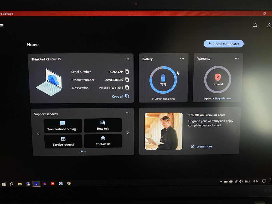 Lenovo Thinkpad X13 Gen 2