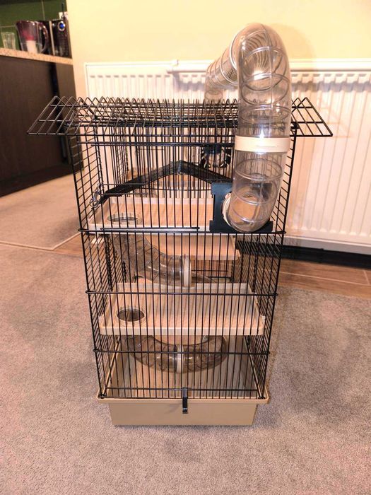 Клетка за хамстер Cobbys Pet Hamster Church, 74 x 40 x 76 cм + БОНУСИ