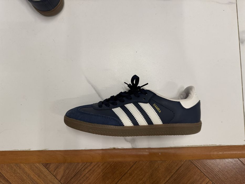 Продаю кроссовки адидас samba OG navy blue