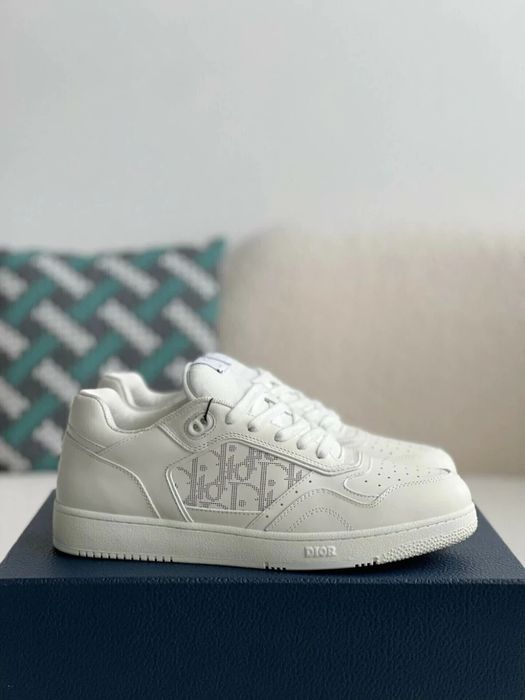 CD B27 Low-Top Sneaker "White Dior Oblique Galaxy"