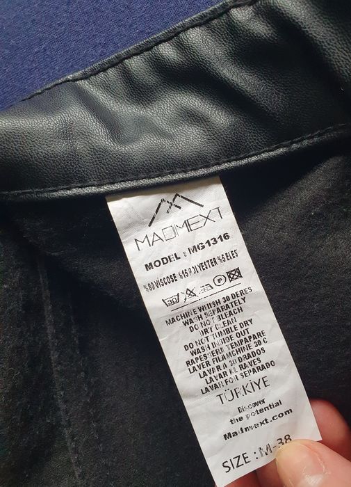 Pantaloni piele Madmext