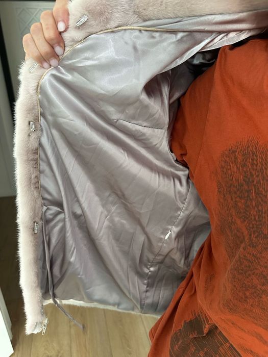 Натуральная норковая шуба