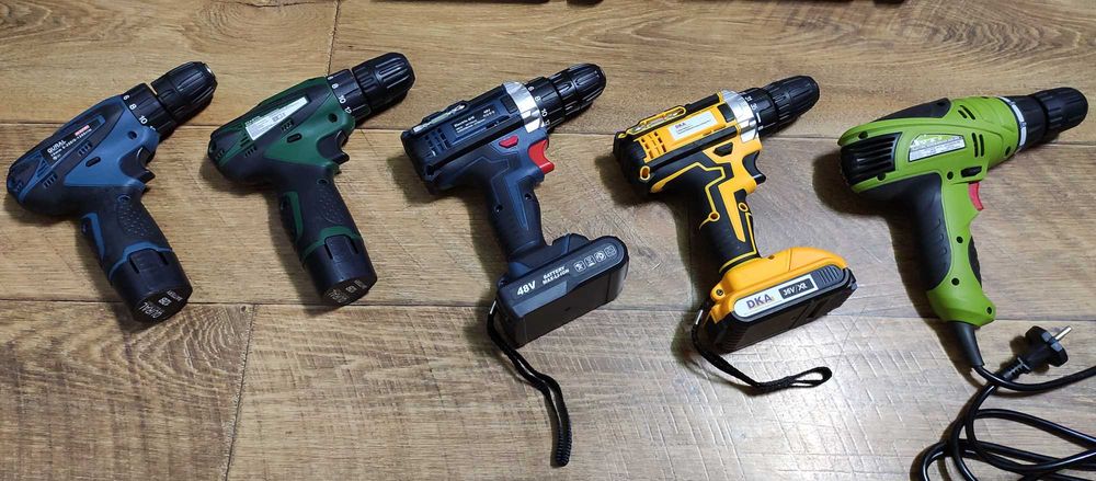 Шуруповёрты - дрели НОВЫЕ