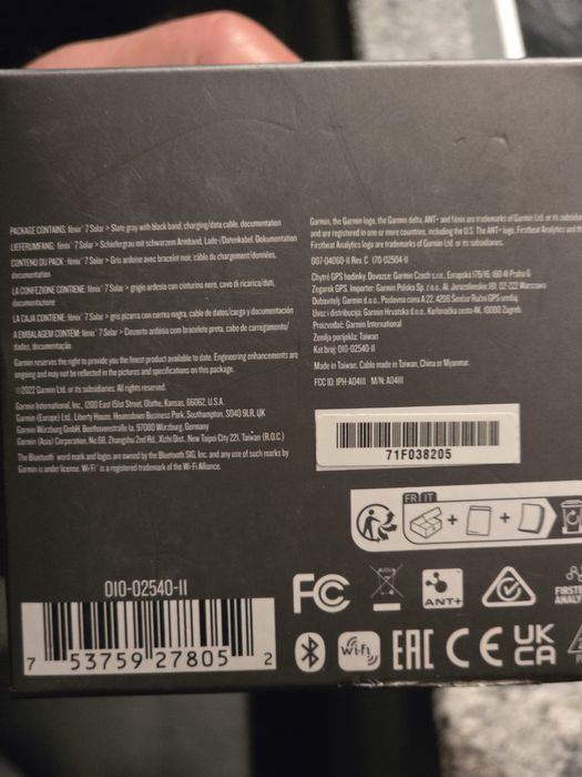 Vând Garmin fenix 7 solar GPS