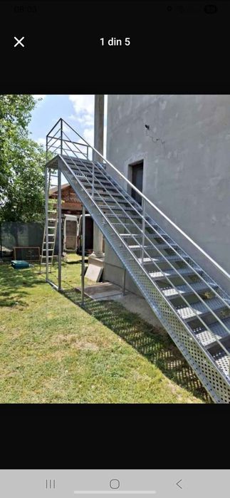 Scari metalice galvanizate