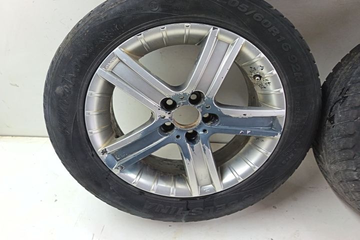 Set jante aliaj 205/60R16 / 7Jx16H2 ET38 5x100 Audi A3 8L (facelift)