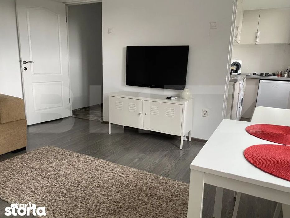 Apartament cu 2 camere, mobilat modern, 32 mp, Andrei Muresanu