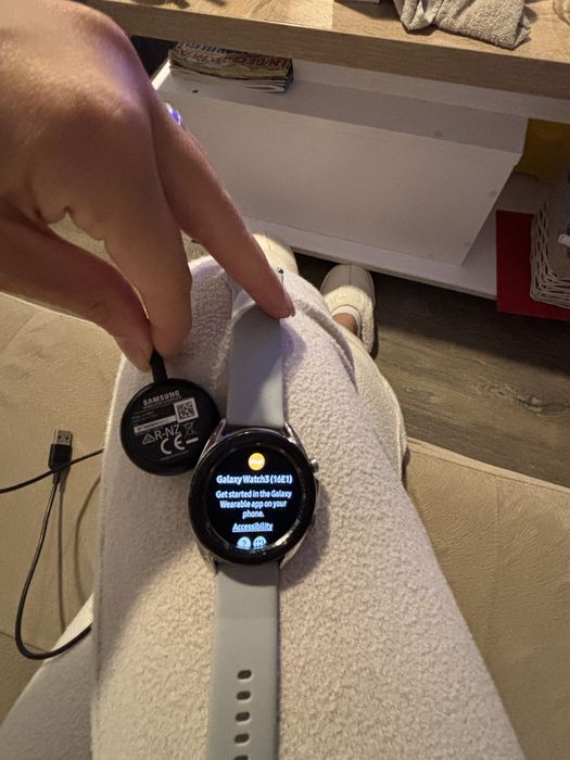 Samsung Galaxy watch 3 bleu