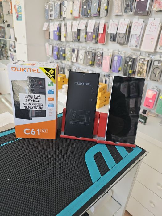 Oukitel C61 GT, 4/128 GB, Nou, 2 ani garanție