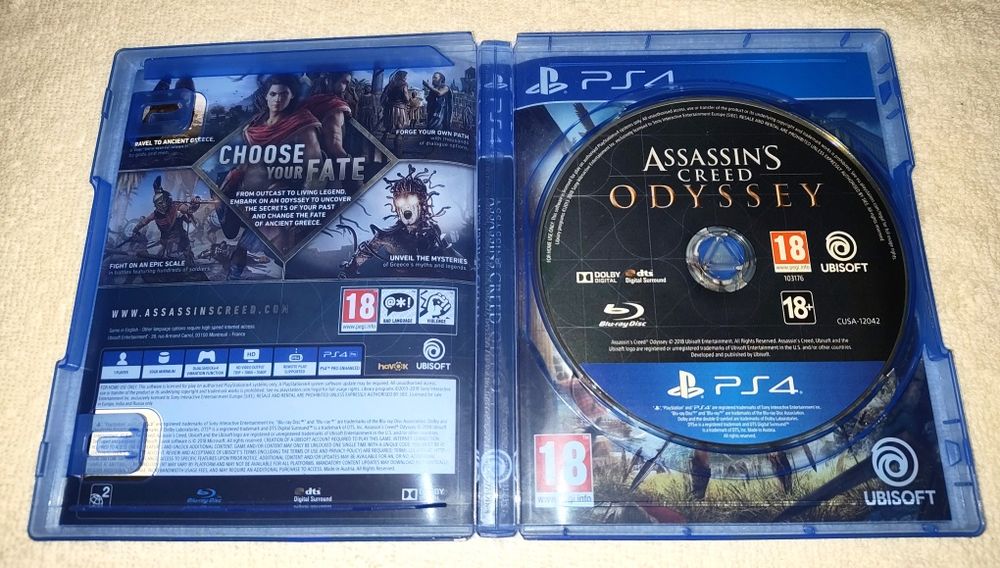 Assassin's Creed Odyssey Assassin Odisei PS 4 PlayStation 4