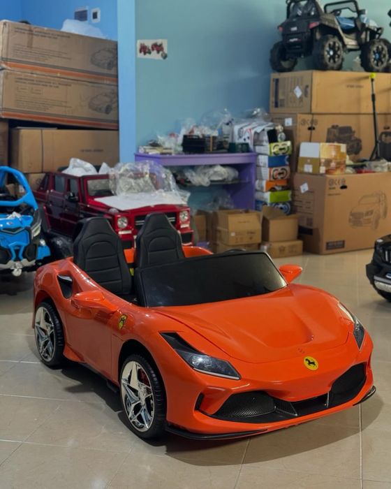 Легендарный Феррари Ф8| 24вольт х2 до 80кг| доставка есть