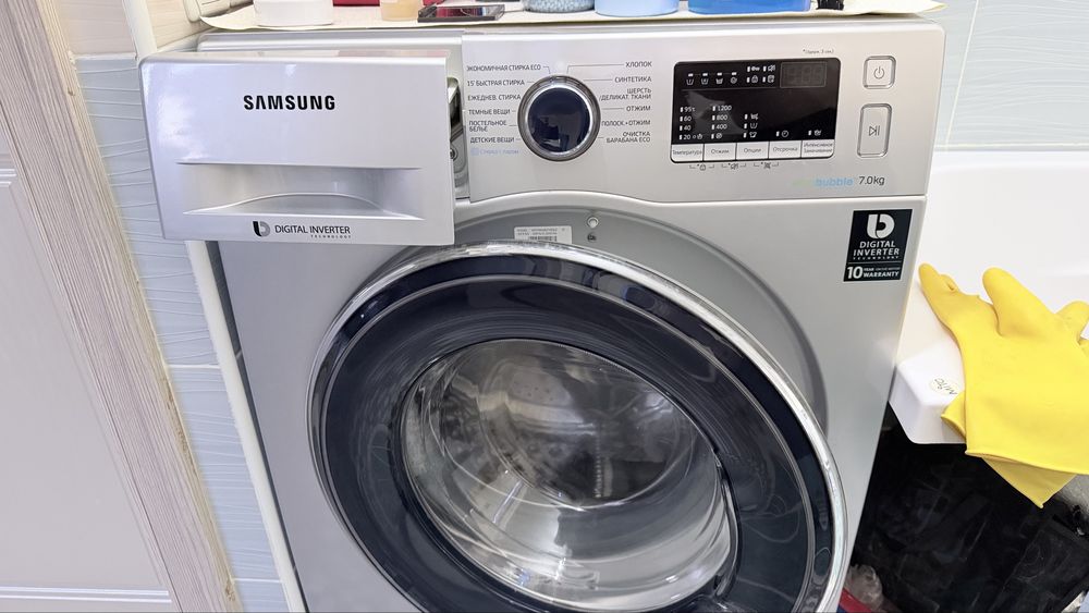 Продам стиральную машину samsung 7 kg ecobuble