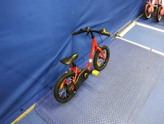 Bicicletă 2 în 1 Discover 500 14" roșu copii - (SecondHand) Decathlon