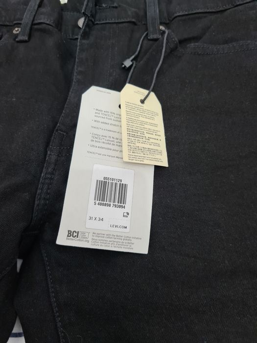 Blugi Barbati Levi's 510 Skinny 31/34 Black Leaf Noi
