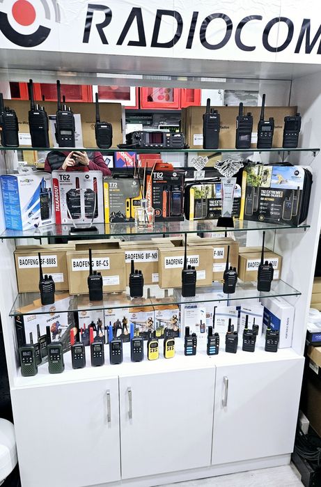Рации Motorola, Inrico, Samcom, Baofeng