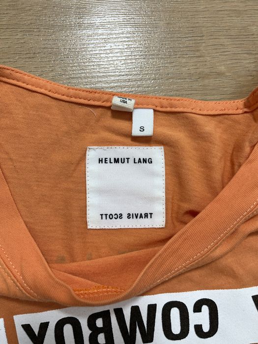 Helmut Lang x Travis Scott тениска размер S-M