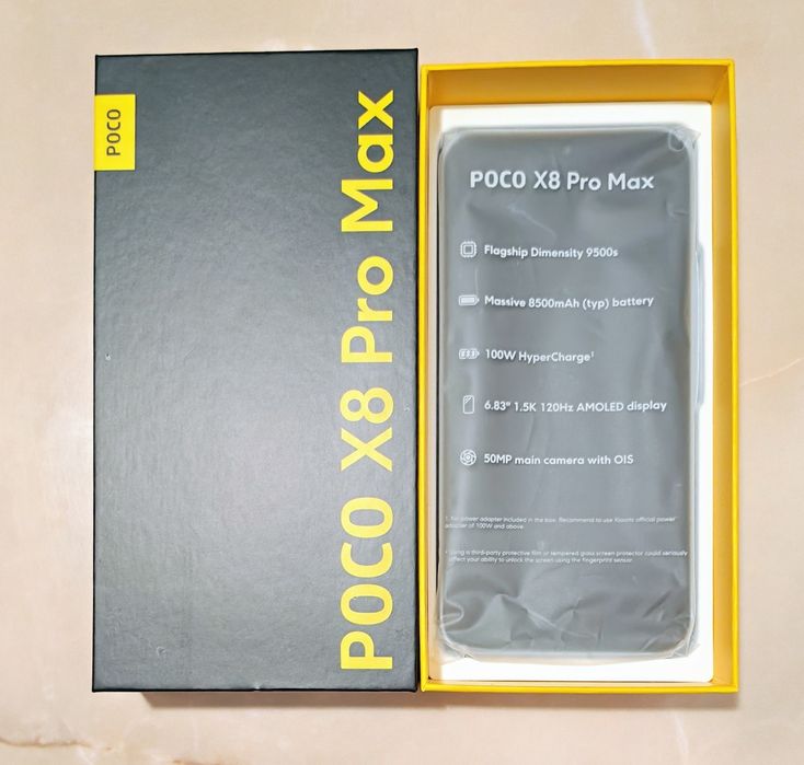 XIAOMI Poco X8 Pro Max 5G Blue 12/256 GB ca nou/fullbox/factură!