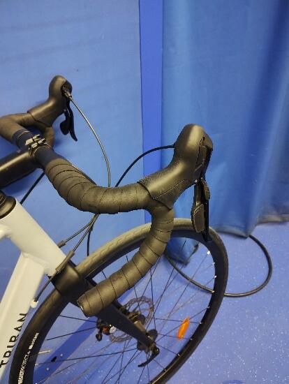 Bicicletă de șosea Rc120 Disc Gri - produs resigilat Decathlon