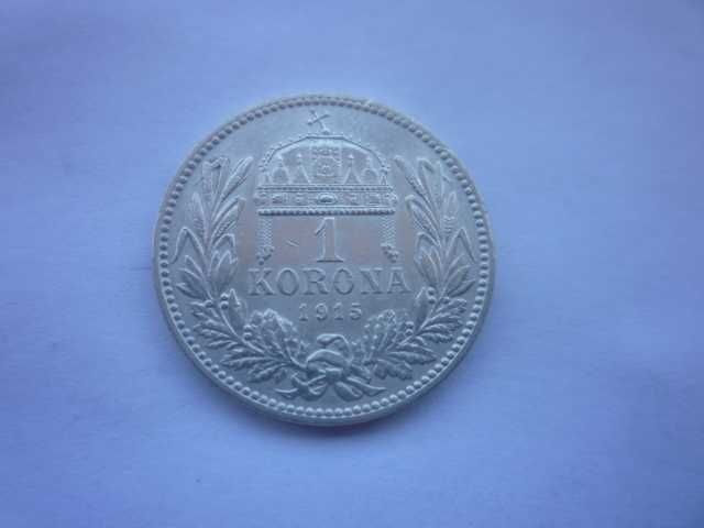 сребърна монета 1 крона 1915