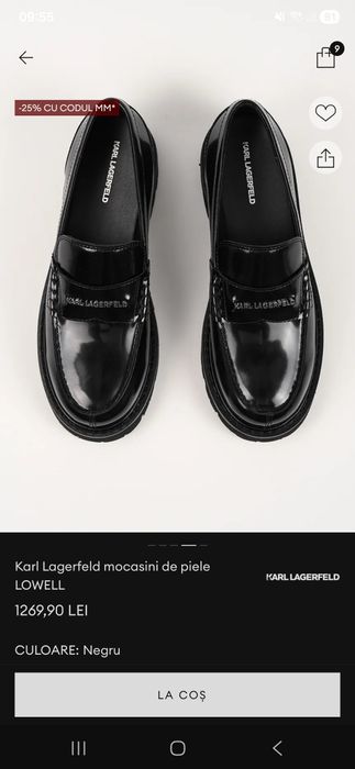 Mocasini Karl Lagerfeld