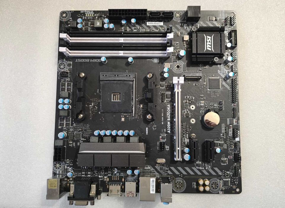 Placă de bază MSI A320M BAZOOKA, Socket AM4, Chipset A320,  DDR4, M.2