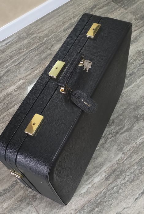 Valiză piele H Lotimann neutilizata