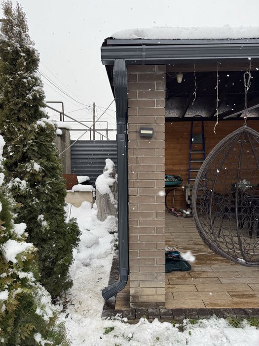 Водостоки снегозадержатили.