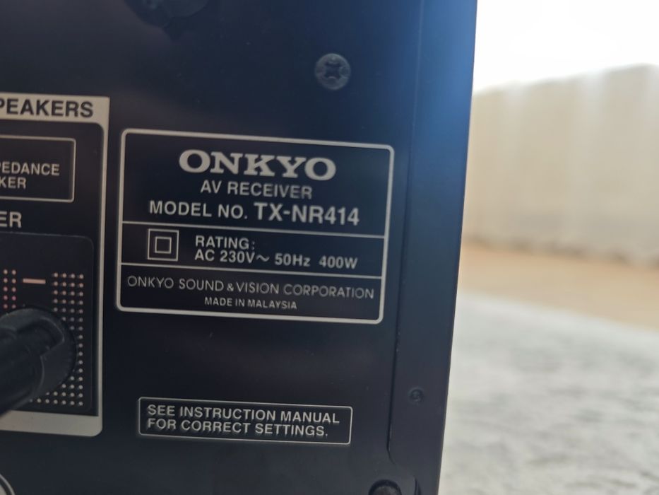 Vând receiver onkyo