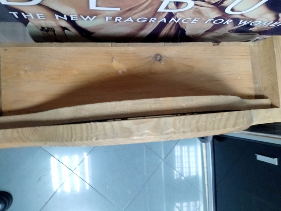 Винтидж стенна етажерка от скандинавски бор