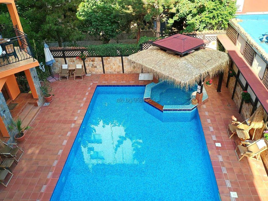 ТОП НАЕМ | Хубав двустаен с прекрасна тераса до Хотел Нобъл и Galleon Residence and Spa,Каса дел Мар
