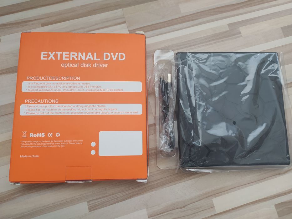 Външно оптично устройство, 7 в 1, USB 3.0, преносимо,