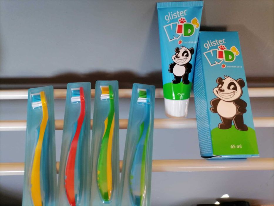 Pasta de dinti pentru copii + o periuta la alegere