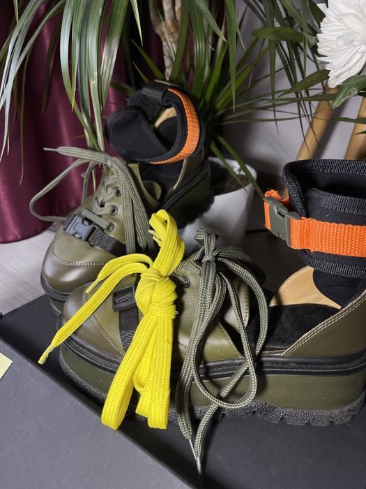 Gemelli Shoes - Pantofi din piele cu platforma Joseph, Kaki, 37