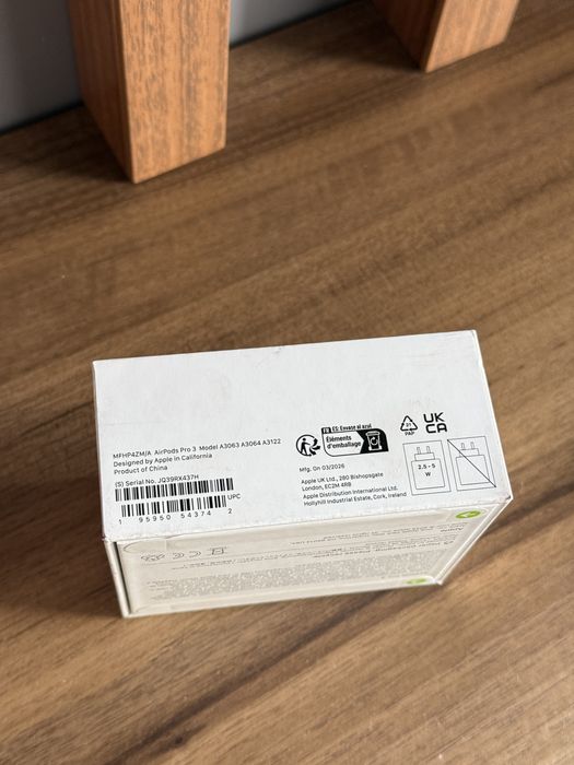 Casti Apple Airpods Pro 3 - Noi - Sigilate