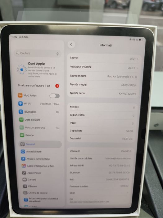 IPad Air(5th gen) WI-FI+Cellular