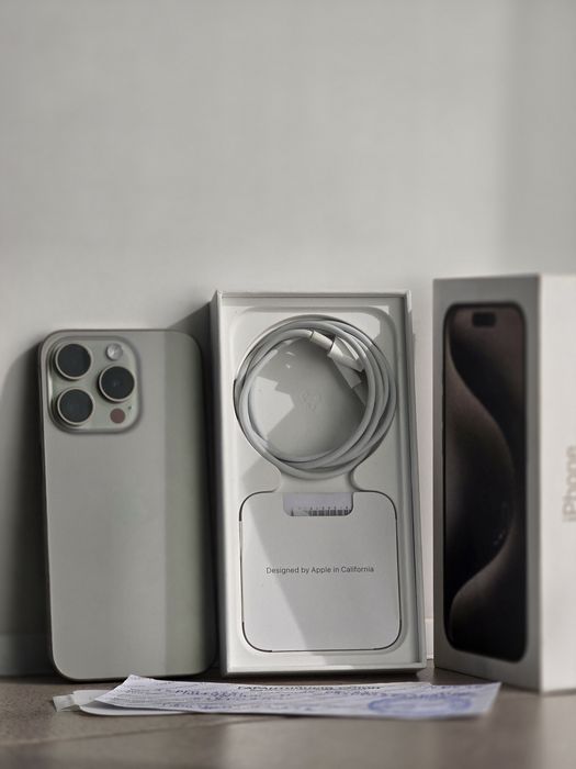Iphone 15 pro 256 gb состояние нового